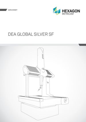 Координатно-измерительные машины HEXAGON серии DEA GLOBAL SILVER SF data sheet