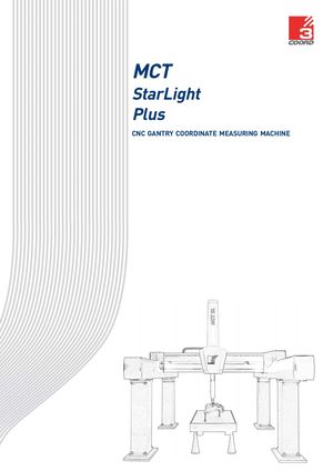 Координатно-измерительные машины COORD3 серии MCT-PLUS